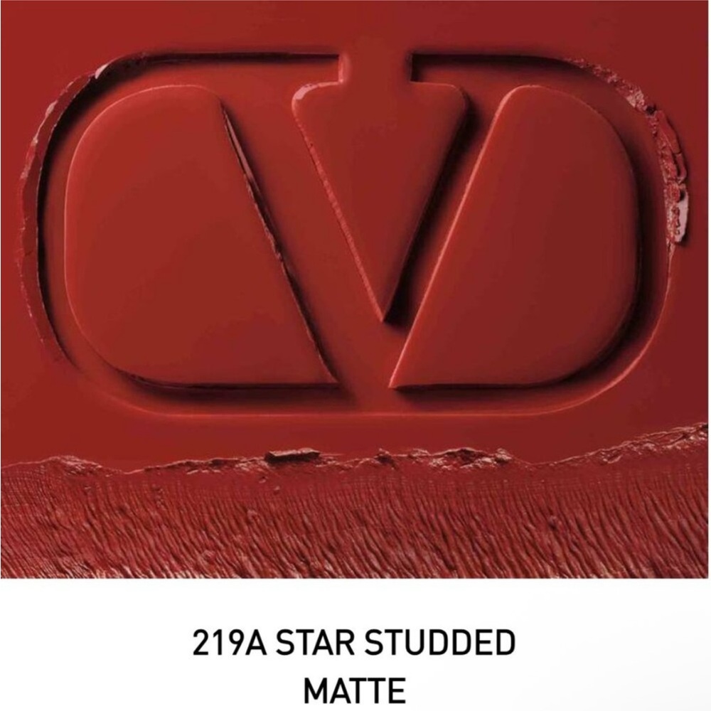 Valentino Minirosso Matte 219A Star Studded, NIB - Picture 2 of 6